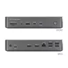 Klēpjdatora dokstacija PureLink VL-D200 vadu pelēka USB strāvas piegāde HDMI 2.0