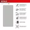 Displex Privātuma ekrāna aizsargs (10H) Samsung Galaxy S25 Ultra, Eco montāžas rāmis, privātuma filtrs