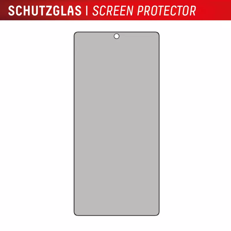 Displex Privātuma ekrāna aizsargs (10H) Samsung Galaxy S25 Ultra, Eco montāžas rāmis, privātuma filtrs