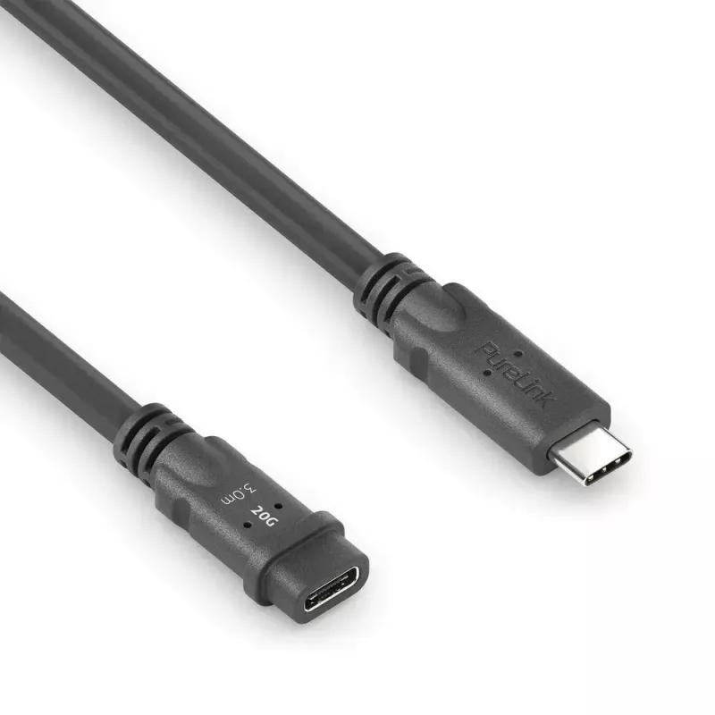 USB kabelis PureLink PI6630-030 USB4 Gen 2x2 3 m USB C Melns