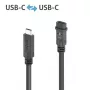 USB kabelis PureLink PI6630-030 USB4 Gen 2x2 3 m USB C Melns