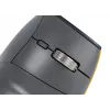 BakkerElkhuizen FastForward pele, labā roka, vertikāls dizains, optiskā, RF bezvadu + Bluetooth + USB Type-C, 500 DPI, pelēka