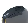BakkerElkhuizen FastForward pele, labā roka, vertikāls dizains, optiskā, RF bezvadu + Bluetooth + USB Type-C, 500 DPI, pelēka