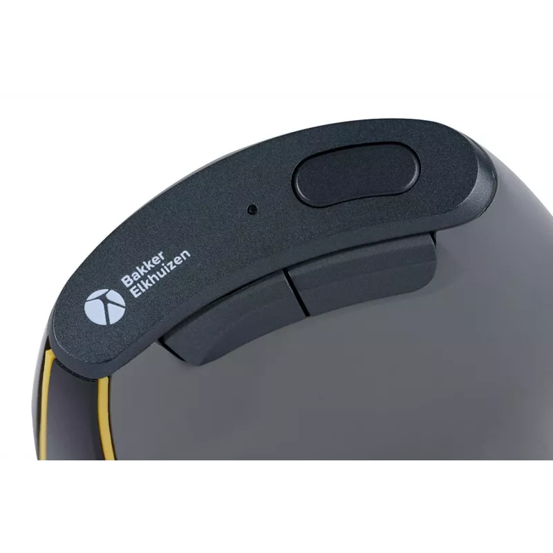 BakkerElkhuizen FastForward pele, labā roka, vertikāls dizains, optiskā, RF bezvadu + Bluetooth + USB Type-C, 500 DPI, pelēka