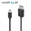 DisplayPort kabelis PureLink IS2121-030 3 m Mini DisplayPort melns