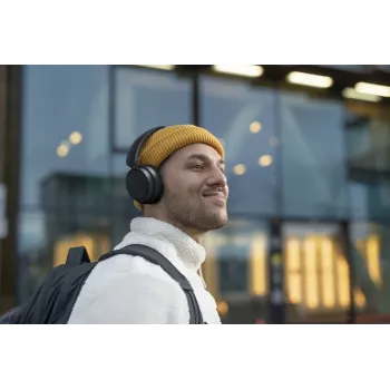 Austiņas Philips TAH5209BK/97 (5000 sērija) — Bezvadu Bluetooth apkārtauss, 20–20000 Hz, 10 m diapazons, 223 g, melna