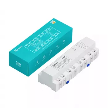 Viedais slēdzis Sonoff SPM-4Relay 4 kanālu Wi‑Fi releju modulis 4×20A