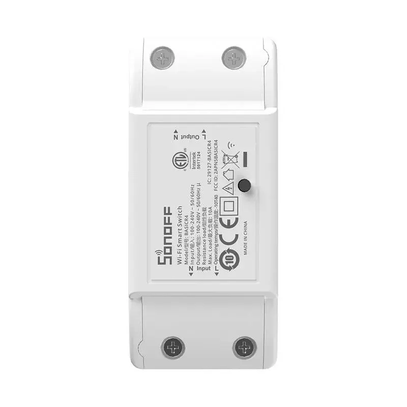Viedais slēdzis Sonoff BASICR4 10A ESP32 — Wi-Fi releja modulis mājas automatizācijai