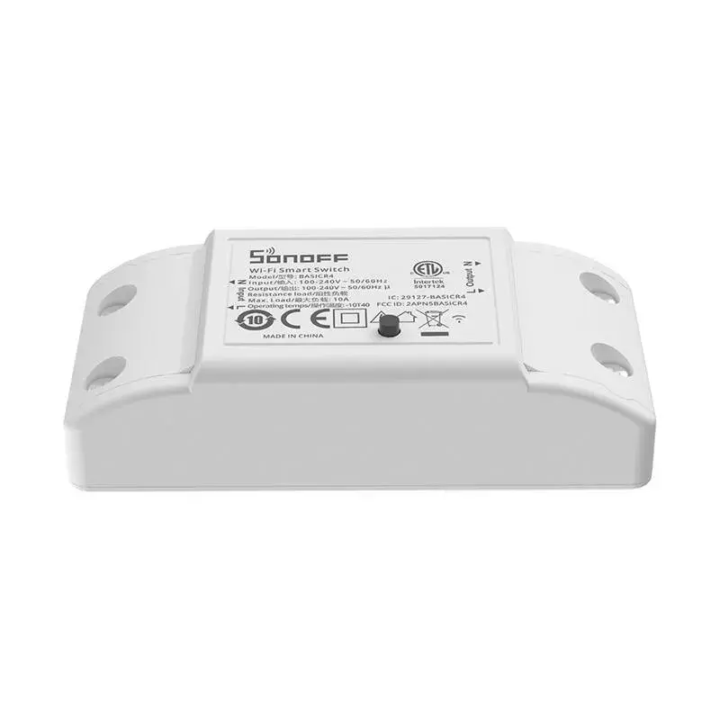 Viedais slēdzis Sonoff BASICR4 10A ESP32 — Wi-Fi releja modulis mājas automatizācijai