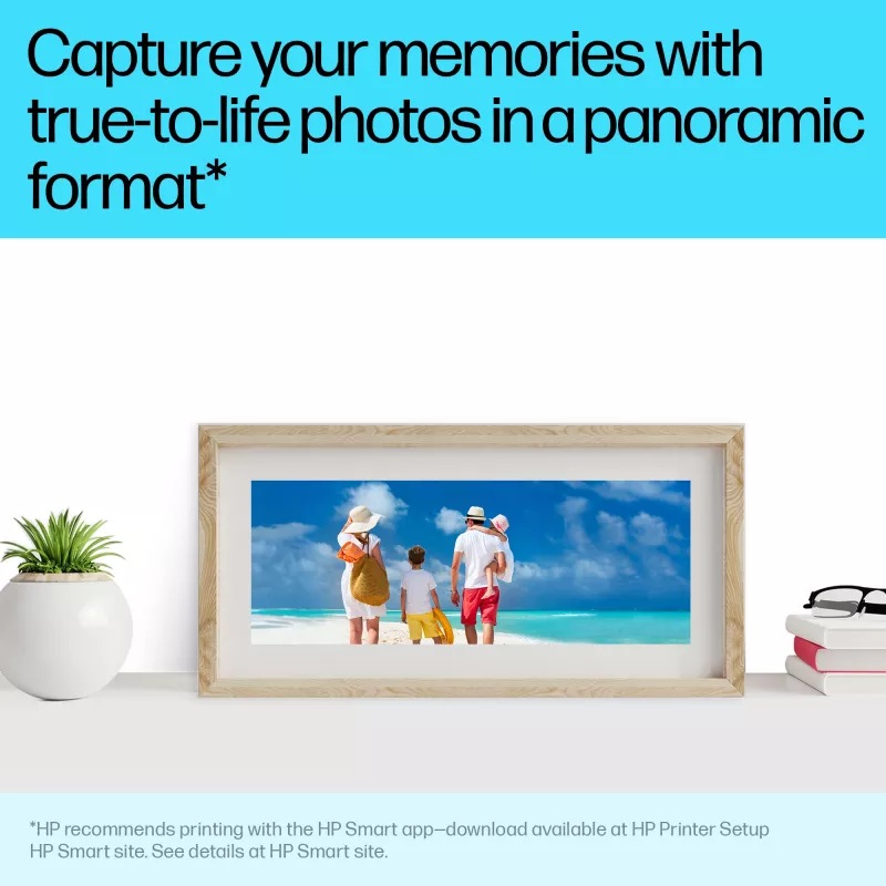 HP Advanced Photo Paper Glossy 65 lb 4 x 12 in. (101 x 305 mm) 10 loksnes