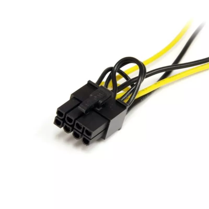 StarTech.com 6in SATA barošanas adapteris no SATA uz 8 kontaktu PCI Express videokartes barošanu