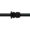 InLine kabeļu blīvslēgs no neilona, IP68, 3,5–6 mm, melns, 10 gab., neoprēns, neilons, melns, 43 g, 80 mm, 120 mm, 25 mm