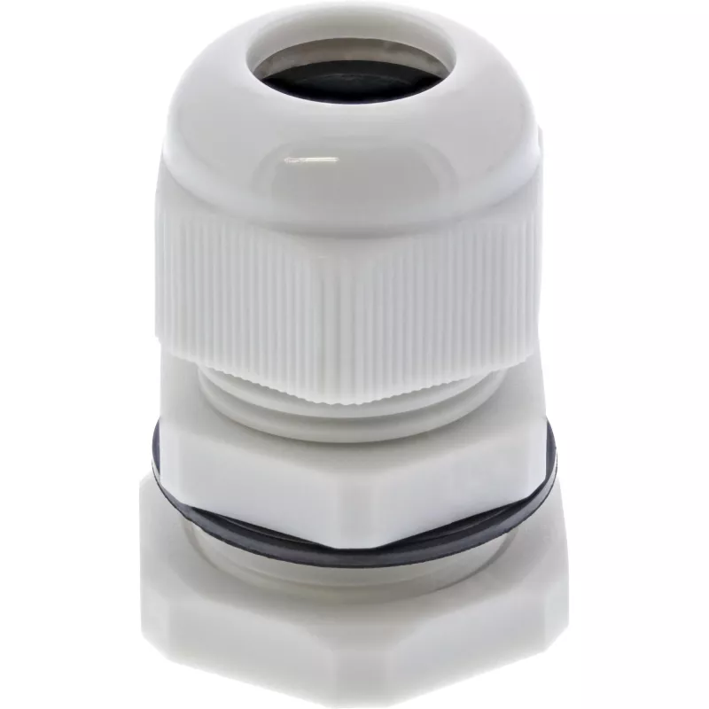 InLine kabeļa blīvslēgs, neilons, IP68, 4–8 mm, pelēks, 10 gab., Pelēks, 63 g, 80 mm, 120 mm, 25 mm, 73 g