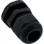 Kabeļu blīvslēgs InLine 44012B neilona IP68 kabeļiem Ø6–12 mm, melns, iepakojumā 10 gab.