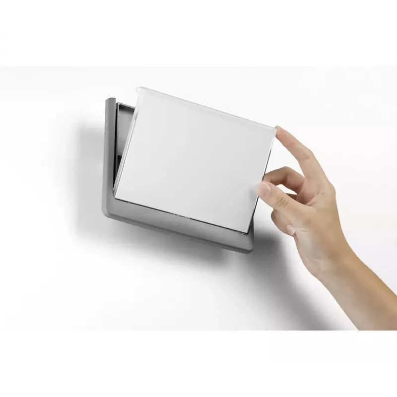 Ziņojumu turētājs Durable 486637 A5 Plastmasa Grafīta