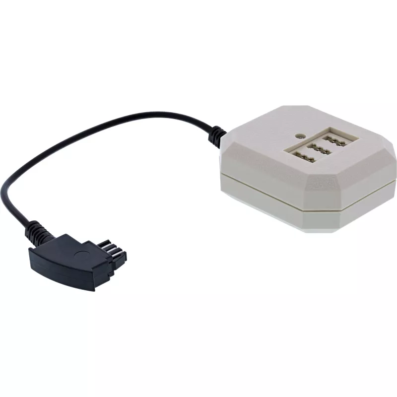 InLine TAE adapteris TAE-F Vācijas spraudnis / TAE NFN + RJ11 ligzda 0,2 m