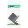 InLine ISDN sadales bloks 1x RJ45 vīr. / 2x RJ45 siev. bez terminējošā rezistora