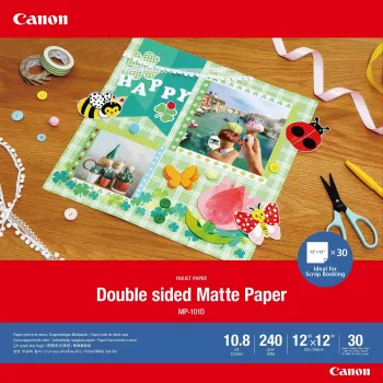 Canon MP-101D Divpusējs matēts papīrs, 12“x12”, 30 loksnes