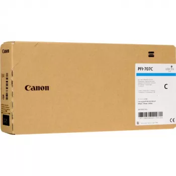 Canon PFI-707C tintes kasetne oriģināla ciāna