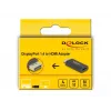 DeLOCK aktīvais DisplayPort 1.4 uz HDMI adapteris 8K HDR melns