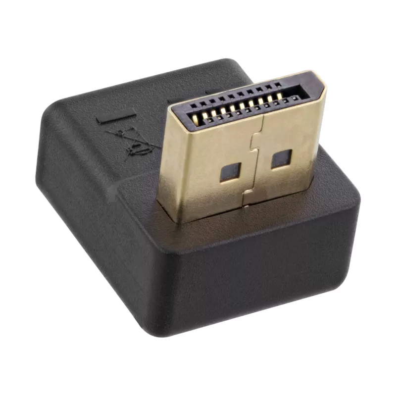 InLine DisplayPort adapteris, DisplayPort vīrišķais / sievišķais uz augšu leņķī