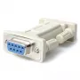 StarTech.com DB9 RS232 seriālais nulmodema adapteris – M/M, DB-9, DB-9, balts