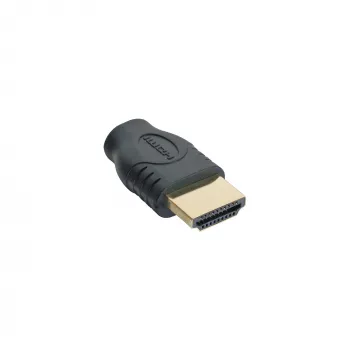 InLine HDMI adapteris HDMI A vīr. / HDMI D siev. apzeltīts 17690A