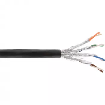 InLine ārējās instalācijas kabelis S/FTP PiMF Cat.7a AWG 23 varš 1200 MHz PE, 300m