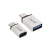 USB-C adaptera komplekts InLine 35809 USB-C vīr. uz Micro-USB siev. USB3.0 A siev.