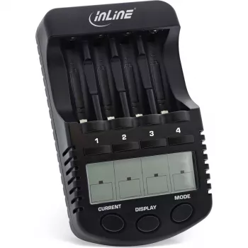 InLine 1287 bateriju lādētājs Sadzīves baterija Līdzstrāva