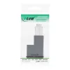 InLine ielāpu vada adapteris Cat.6A, RJ45 vīr./sieviš., leņķveida 90° pa labi
