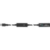 InLine USB3.2 Gen.1 aktīvais atkārtotāja kabelis A tipa vīrišķais/sievišķais, melns, 10m