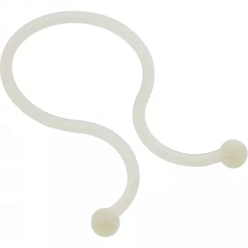 Kabeļu saites (vijamo saišu) InLine 3.5–5 mm, dabiskā krāsa, 100 gab.