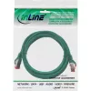 InLine komutācijas kabelis S/FTP PiMF Cat.6 250MHz varš bezhalogēna zaļš 2m