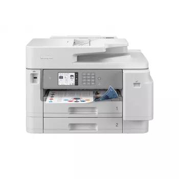 Brother MFC-J5955DW krāsu tintes daudzfunkciju printeris, A3, 1200 x 4800 DPI, 30 lpp./min., duplekss, Wi-Fi, balts