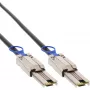 InLine SAS kabelis, Mini-SAS 26 kontaktu SFF-8088 uz Mini-SAS 26 kontaktu SFF-8088, 2 m