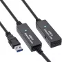 InLine USB 3.2 Gen.1 aktīvais pagarinātājs, USB-A vīr. uz USB-C siev., 10 m