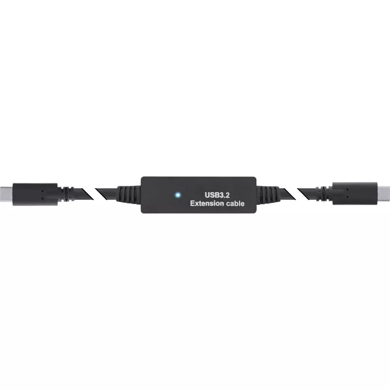 InLine USB 3.2 Gen.1 aktīvais kabelis, USB-C spraudnis uz USB-C spraudni, 5m