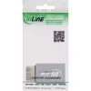 InLine USB 3.2 adapteris, iekšējais USB-E priekšējā paneļa vīrišķais savienotājs uz USB-A sievišķo ligzdu