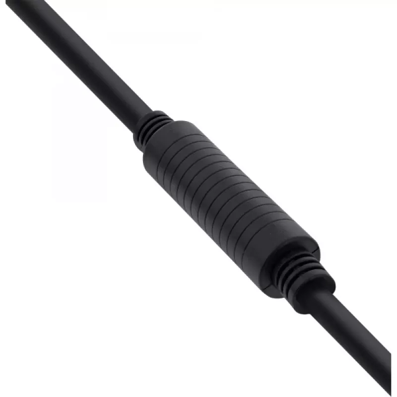 InLine, aktīvs High Speed HDMI kabelis ar Ethernet, M/M, melns, zeltīti kontakti, 30m