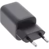InLine USB barošanas bloks, lādētājs, USB-A + USB Type-C, 33W, PD + QC