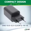 InLine USB barošanas bloks, lādētājs, USB-A + USB Type-C, 33W, PD + QC