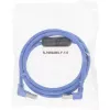InLine komutācijas kabelis abpusēji lejup vērsts, S/FTP (PiMf), Cat.6, PVC, zils, 1,6 m