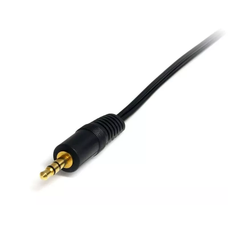 StarTech.com 3 pēdu stereo audio kabelis – 3,5 mm spraudnis pret 2 x RCA spraudnis