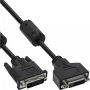 InLine DVI-D kabelis 24+1 M/F, Dual Link, 2 ferīta serdeņi, 5m