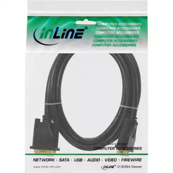 InLine DVI-D kabelis Premium 24+1 vīr. / vīr. Dual Link, apzeltīti kontakti, 20 m