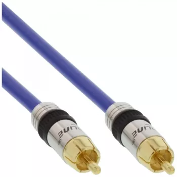 InLine Premium RCA audio kabelis 1x RCA vīr. / vīr. zeltīts 10 m