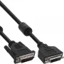 InLine DVI-D kabelis 24+1 V/S, Dual Link, 2 ferīta serdeņi, 2m