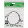 InLine Mini SAS HD kabelis SFF-8643 uz 4x SATA + sānjosla 0,5 m