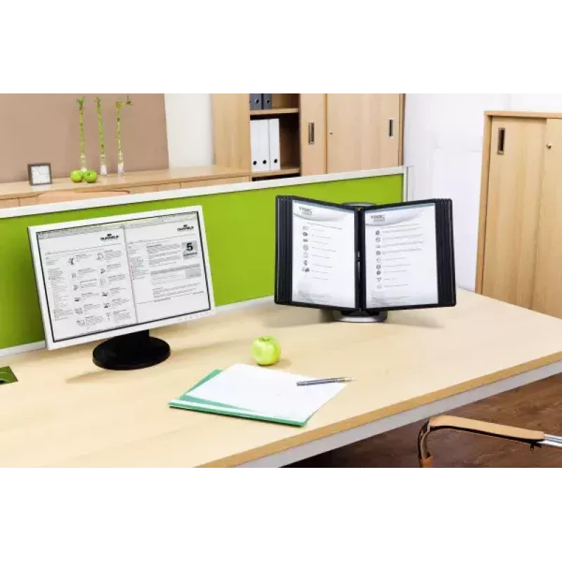 Durable Sherpa Style Table 10 dokumentu displeja karuselis